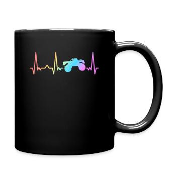 Monster Truck Auto Trucks - Mug uni - noir - Droite