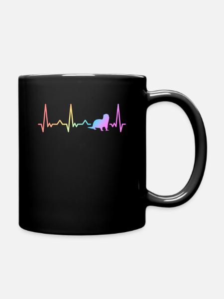Loutre Loutre de mer - Mug uni - noir
