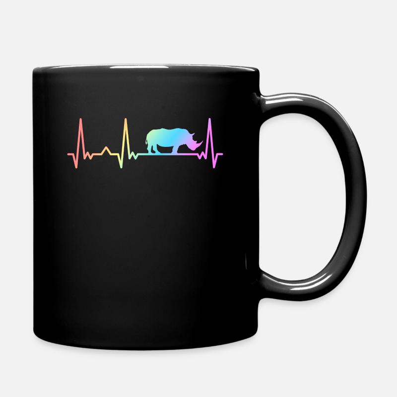 Rhinocéros Rhinocéros - Mug uni - noir