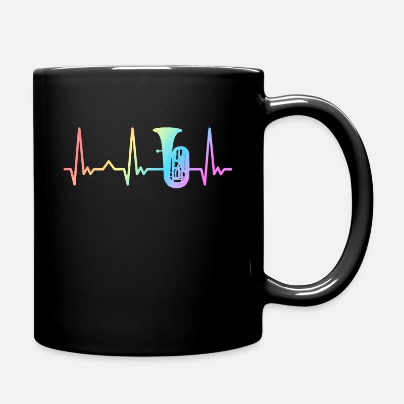 Tuba Tuba Player - Mug uni - noir
