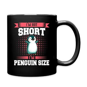 Penguin Penguins Animal - Full Colour Mug - black - Right