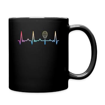 Tennis Tennis Player - Full Colour Mug - black - Right