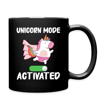 Licorne Licornes Conte de fées Magique - Mug uni - noir - Droite