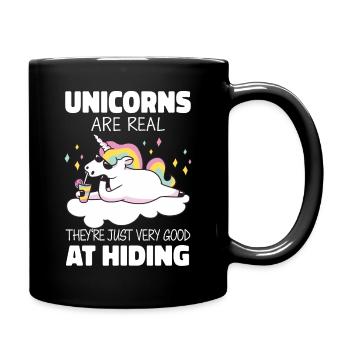 Licorne Licornes Conte de fées Magique - Mug uni - noir - Droite