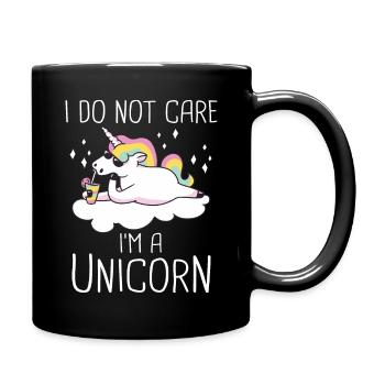 Licorne Licornes Conte de fées Magique - Mug uni - noir - Droite