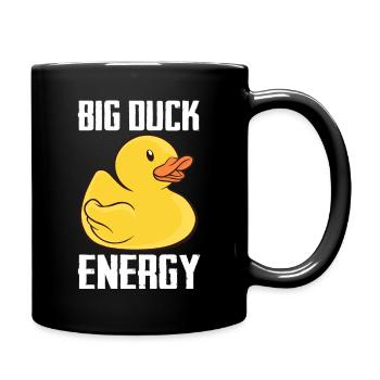 Canards en caoutchouc Salle de bain Canard jaune - Mug uni - noir - Droite
