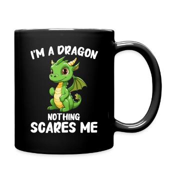 Dragon Mystic Dragon Fantasy - Full Colour Mug - black - Right