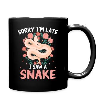 Snake, Snake, Animal - Full Colour Mug - black - Right