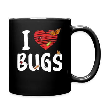 Biologie de l’entomologiste des insectes - Mug uni - noir - Droite