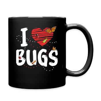 Biologie de l’entomologiste des insectes - Mug uni - noir - Droite