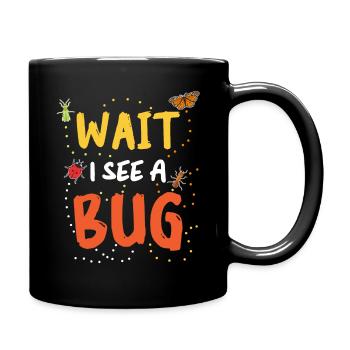 Biologie de l’entomologiste des insectes - Mug uni - noir - Droite