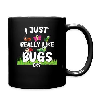 Biologie de l’entomologiste des insectes - Mug uni - noir - Droite