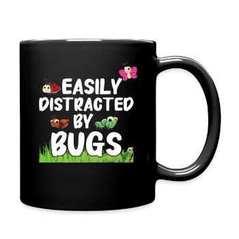 Biologie de l’entomologiste des insectes - Mug uni - noir - Droite