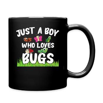 Biologie de l’entomologiste des insectes - Mug uni - noir - Droite