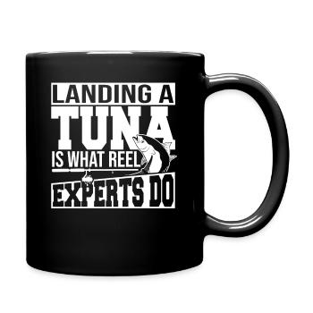 Débarquer un thon, c’est ce qu’il y a de plus - Mug uni - noir - Droite