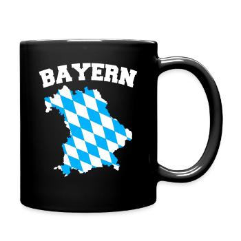Land libre de Bavière Bavière - Mug uni - noir - Droite