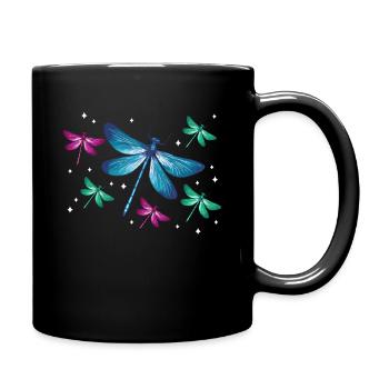 Libellule Libellules Insectes Nature - Mug uni - noir - Droite
