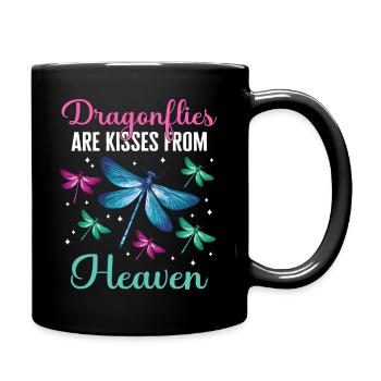Libellule Libellules Insectes Nature - Mug uni - noir - Droite