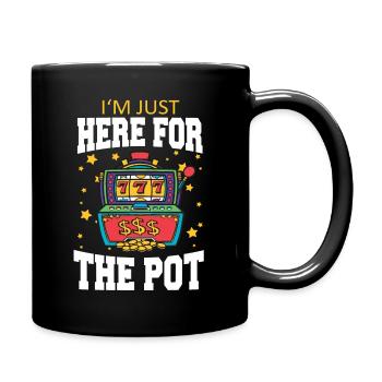 Casino Jeux de hasard Casino Las Vegas Joueurs - Mug uni - noir - Droite