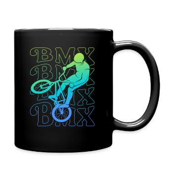 Vintage BMX Stunts Bike Kinder Fahrrad BMX Jungen - Tasse einfarbig - Schwarz - Rechts