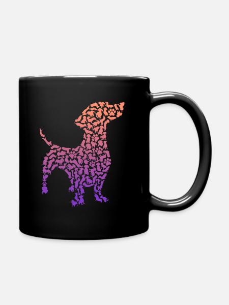 Dachshund Mom Dachshund Lover Women Dachshund - Full Colour Mug - black