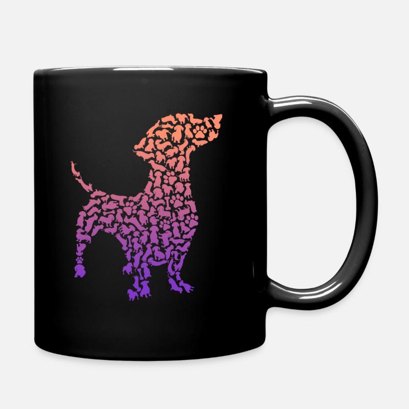 Teckel Maman Teckel Amant Femmes Teckel - Mug uni - noir