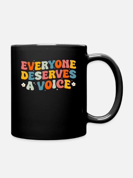 Logopäde Logopädie Sprachtherapie - Tasse einfarbig - Schwarz