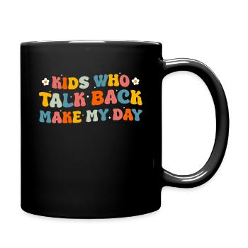 Speech Therapist Speech Therapy Speech Therapy - Full Colour Mug - black - Right
