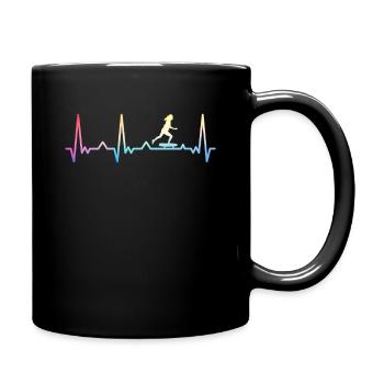 Skateboarding Skater Skateboard Skateboarder - Full Colour Mug - black - Right