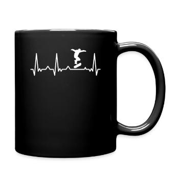 Skateboarding Skater Skateboard Skateboarder - Full Colour Mug - black - Right
