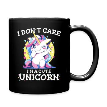 Licorne Licornes Conte de fées Magique - Mug uni - noir - Droite