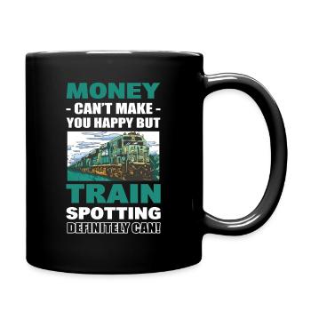 L’argent de Trainspotting ne peut pas vous rendre heureux - Mug uni - noir - Droite