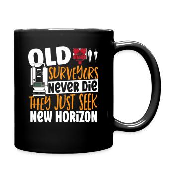 Les vieux géomètres ne meurent jamais, ils - Mug uni - noir - Droite