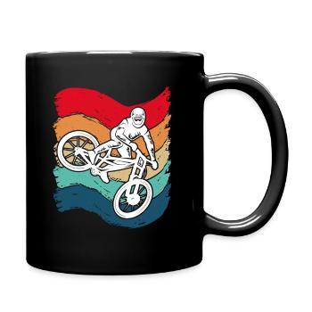 VTT VTT Cycliste Hommes VTT - Mug uni - noir - Droite