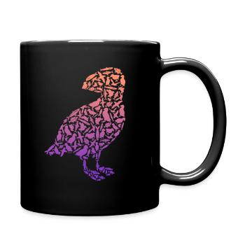 Puffin Puffin Puffin Puffin Children - Full Colour Mug - black - Right