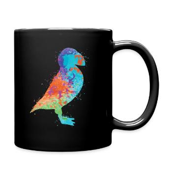 Puffin Puffin Children Puffin - Full Colour Mug - black - Right