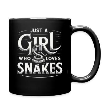Snake, Snake, Animal - Full Colour Mug - black - Right