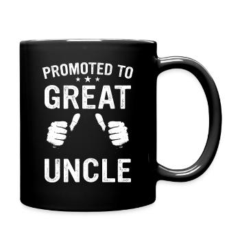 Uncle Fmilie Great-Uncle Uncle's - Full Colour Mug - black - Right
