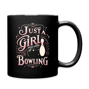 Bowling Bowler Pin Ball Bowling Ball - Mug uni - noir - Droite
