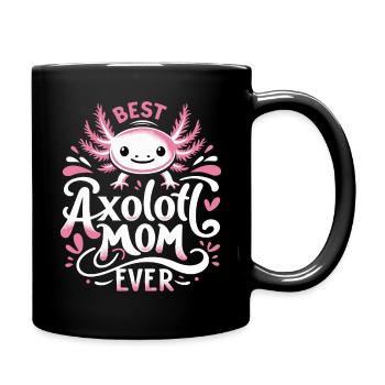 Poisson axolotl - Mug uni - noir - Droite
