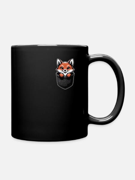 Renard Renards Animal - Mug uni - noir