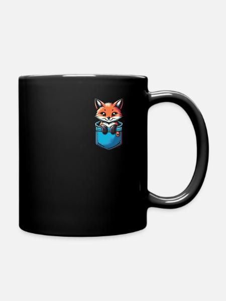 Renard Renards Animal - Mug uni - noir