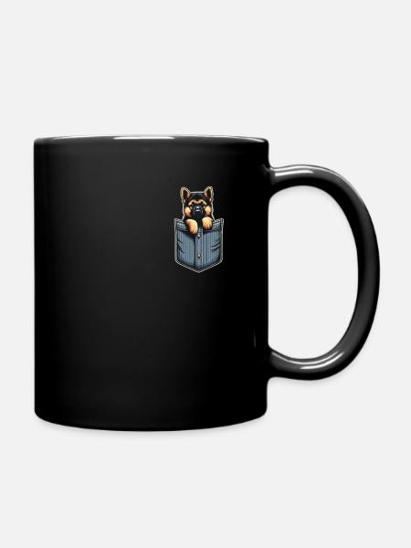 Berger Allemand Malinois - Mug uni - noir