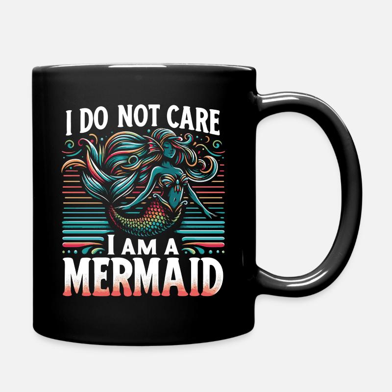 Fable de sirène Conte de fées de sirènes - Mug uni - noir