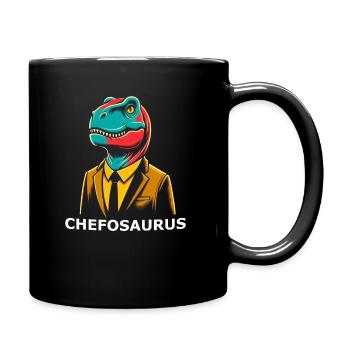 Chef Vorstand Geschäftsführer - Tasse einfarbig - Schwarz - Rechts