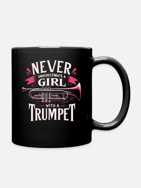 Trompettiste Trompettiste - Mug uni - noir