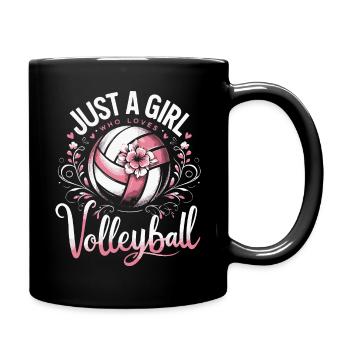 Joueur de volley-ball Volley-ball de plage Joueur de volley-ball S - Mug uni - noir - Droite