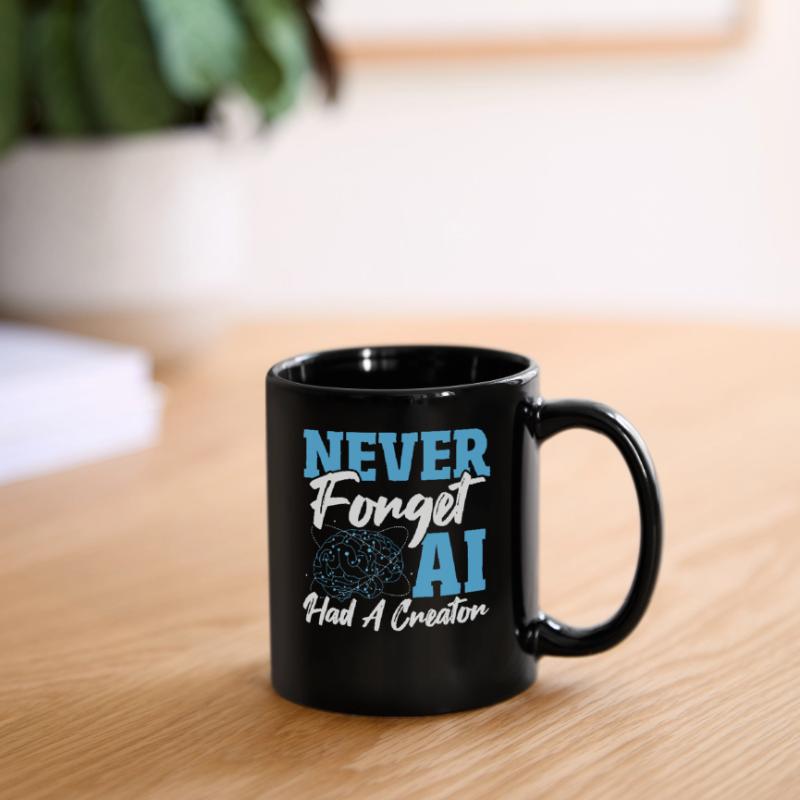 Robot AI Computer Scientist AI Machine Learning Full Colour Mug