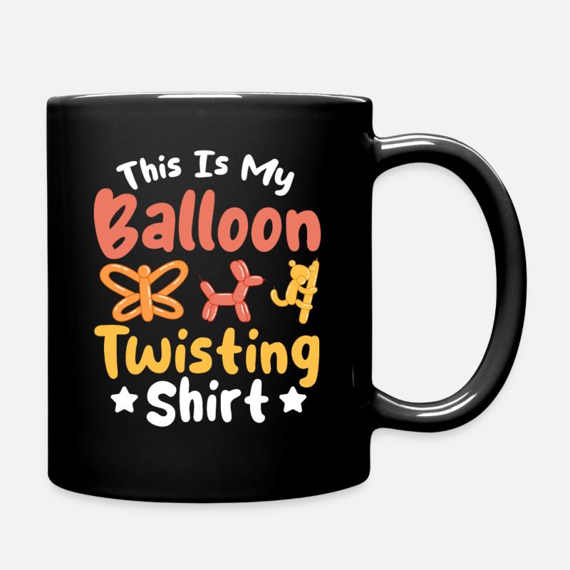Ballon-Twister Ballontier-Macher - Tasse einfarbig - Schwarz