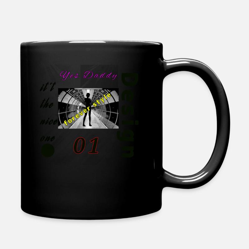 Yes Daddy Design - Full Colour Mug - black
